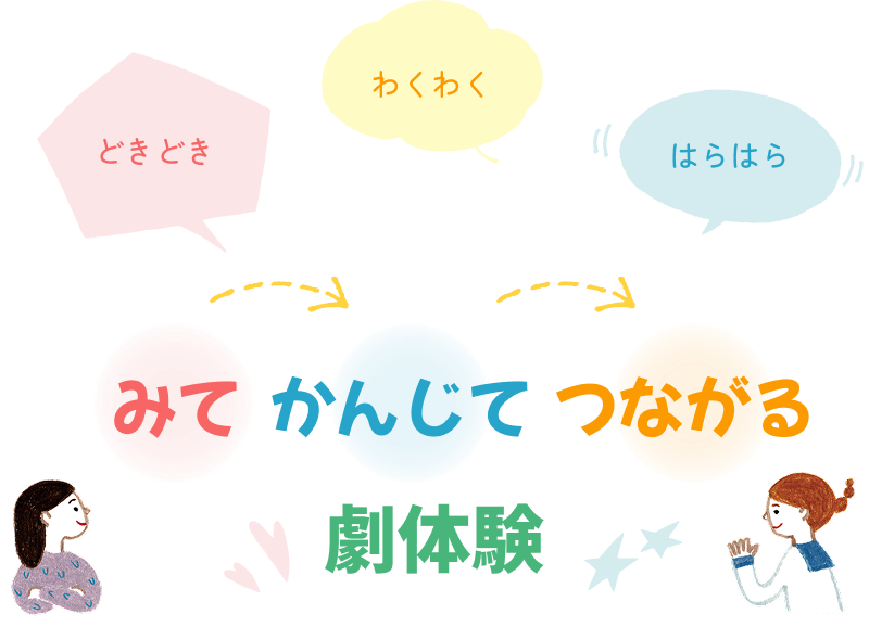 みて  かんじて  つながる劇体験